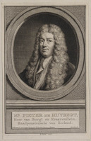 TvB G 1354
<br/>
Portret Pieter de Huybert
<br/>
<em>Houbraken, Jacob (1698-1780)</em>